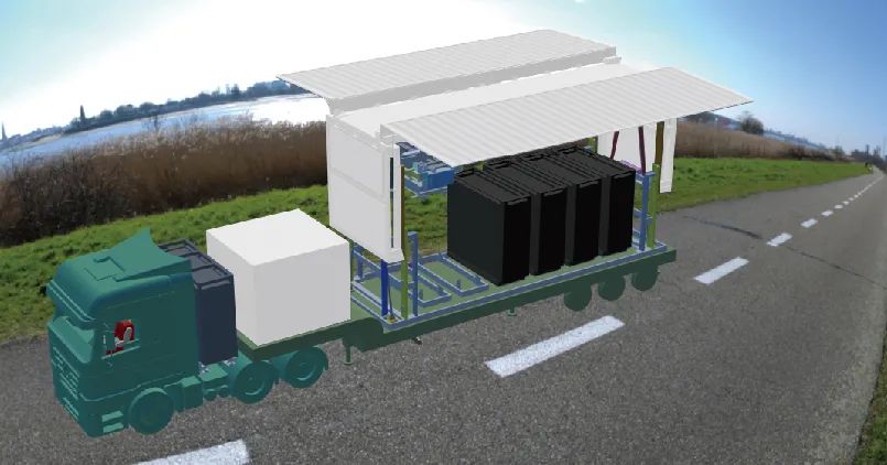 移動(dòng)系列重卡換電系統(tǒng)