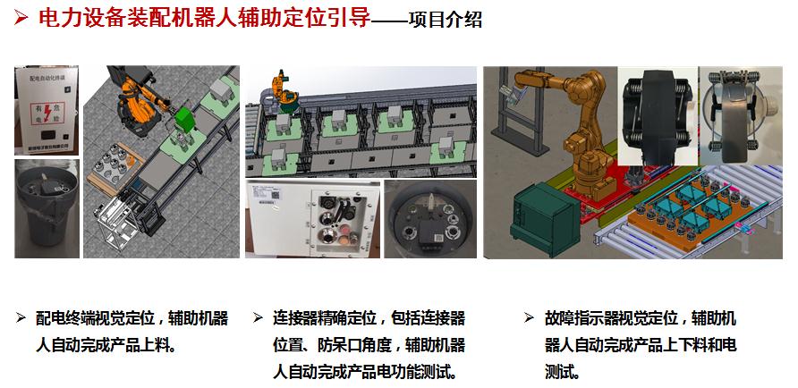 電力裝備機(jī)器人機(jī)器視覺裝配