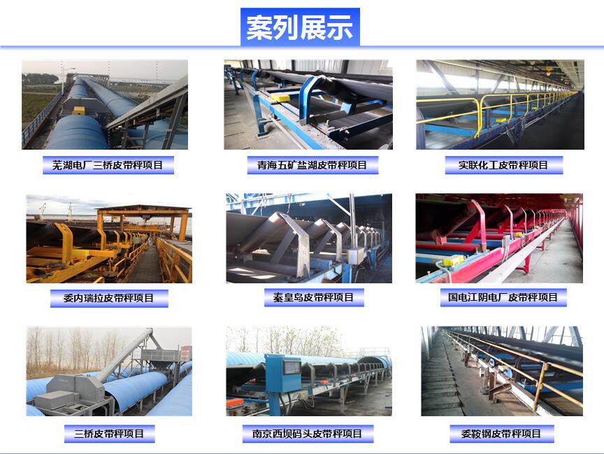 皮帶秤應用案例